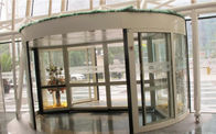 Chiny 2 Wing Stainless steel  frame Automatic Revolving Door for Hotel / Bank / Airport firma
