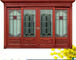 Chiny Red  Carve patterns solid Wooden Automatic telescoping sliding doors eksporter