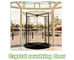 Chiny Shopping center mansion Automatic crane Revolving Door Unit with 3 or 4 wings eksporter